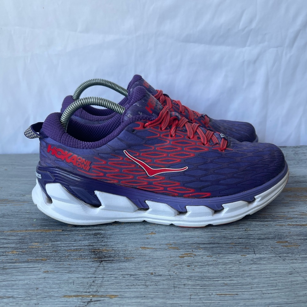 Women's 9 Hoka One One Vanquish 2 Road Trail Running Runners Sneakers Shoes